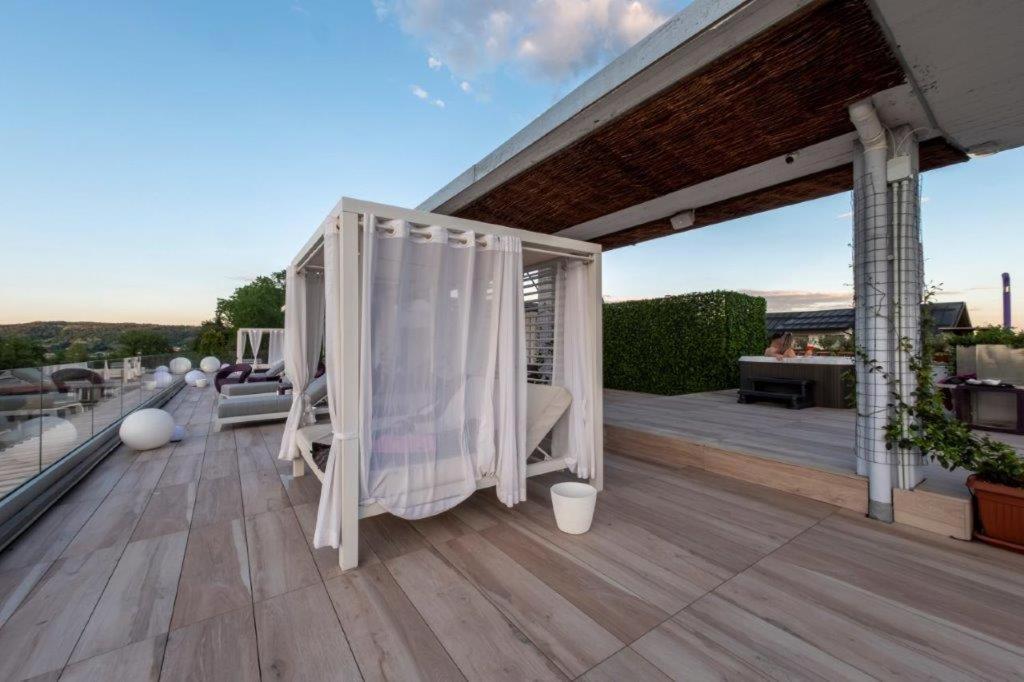 Hotel Le Palme (Adults Only) Dormelletto Bagian luar foto