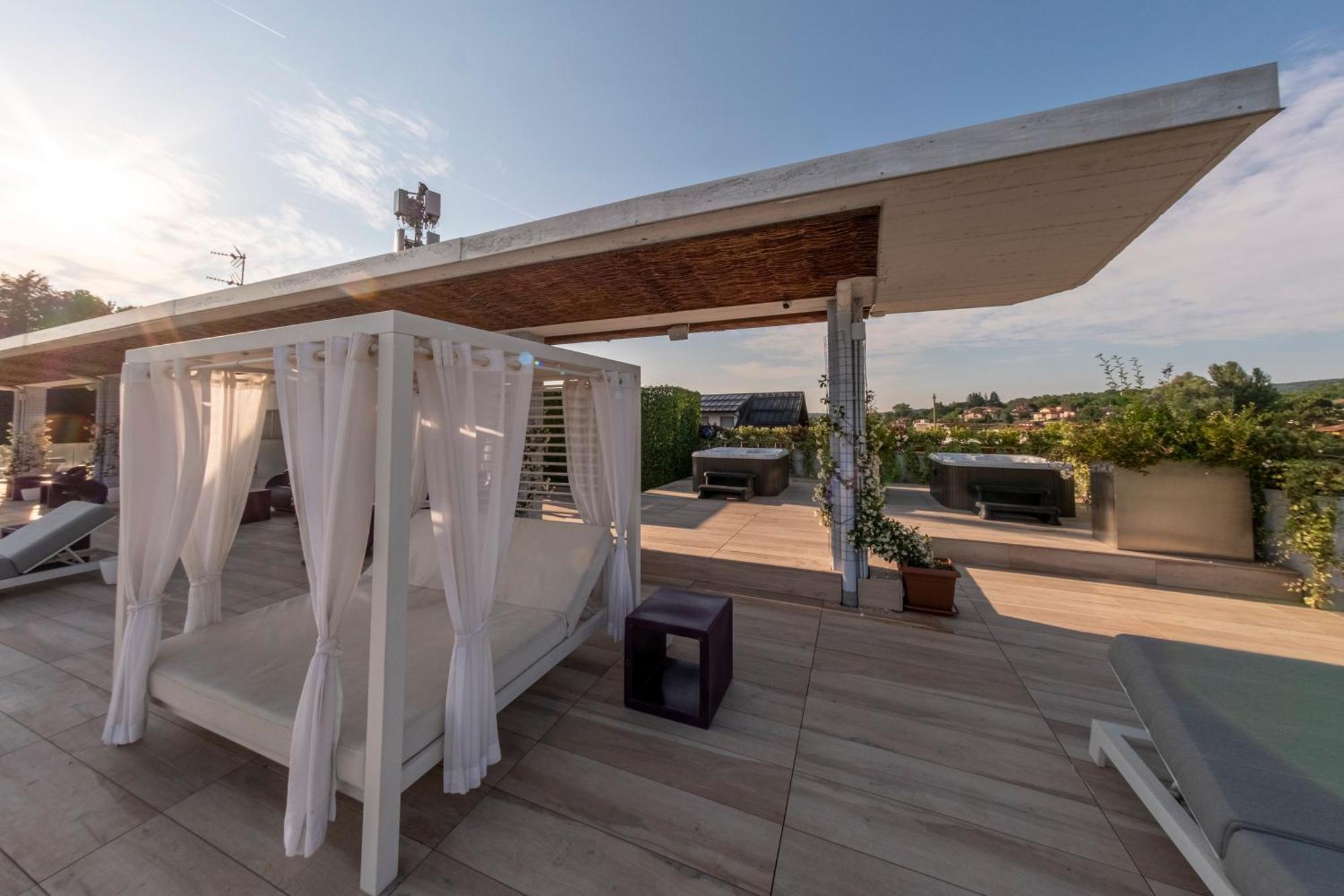 Hotel Le Palme (Adults Only) Dormelletto Bagian luar foto